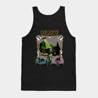 Believe in the unknown Tank Top